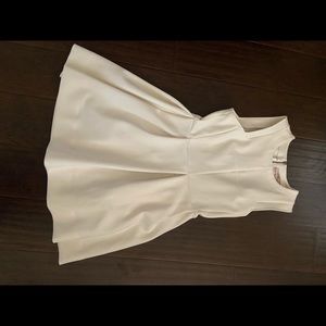 White cocktail dress